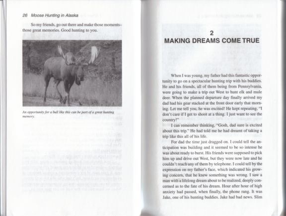 Big Bull Moose and Text