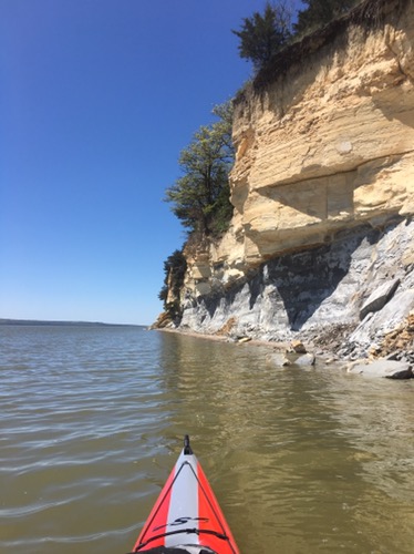 Lewis and Clark Lake Bluffs